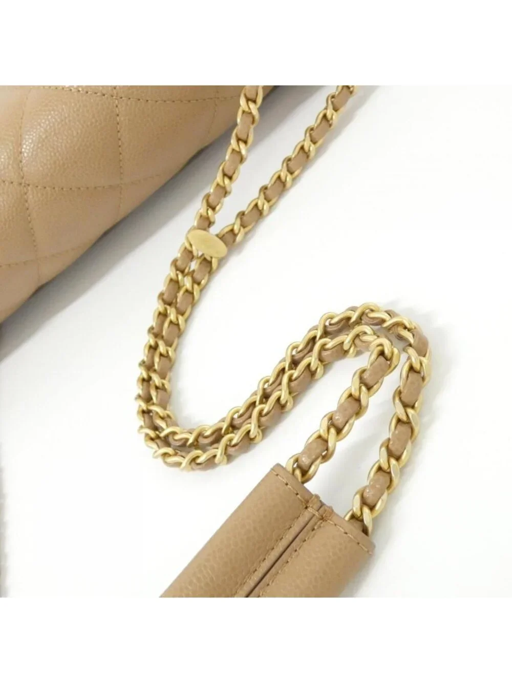 Chanel Shoulder Bag Beige